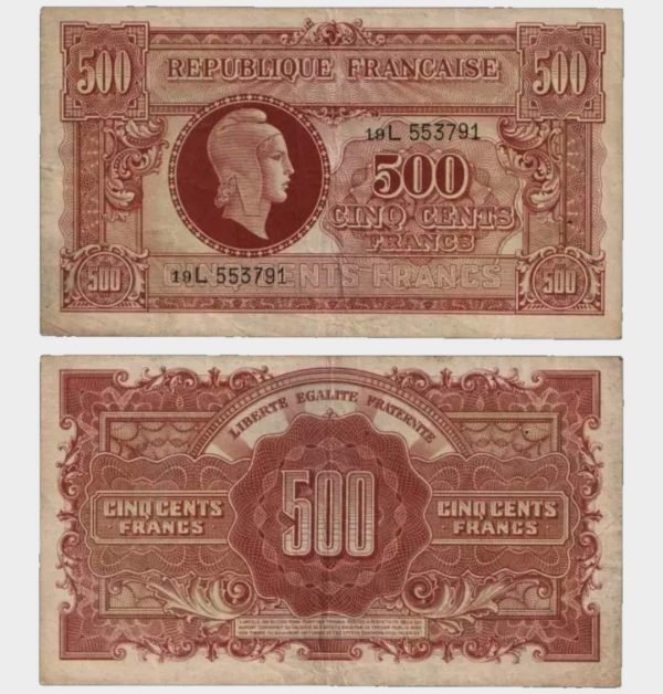 1945 - 500 Francs