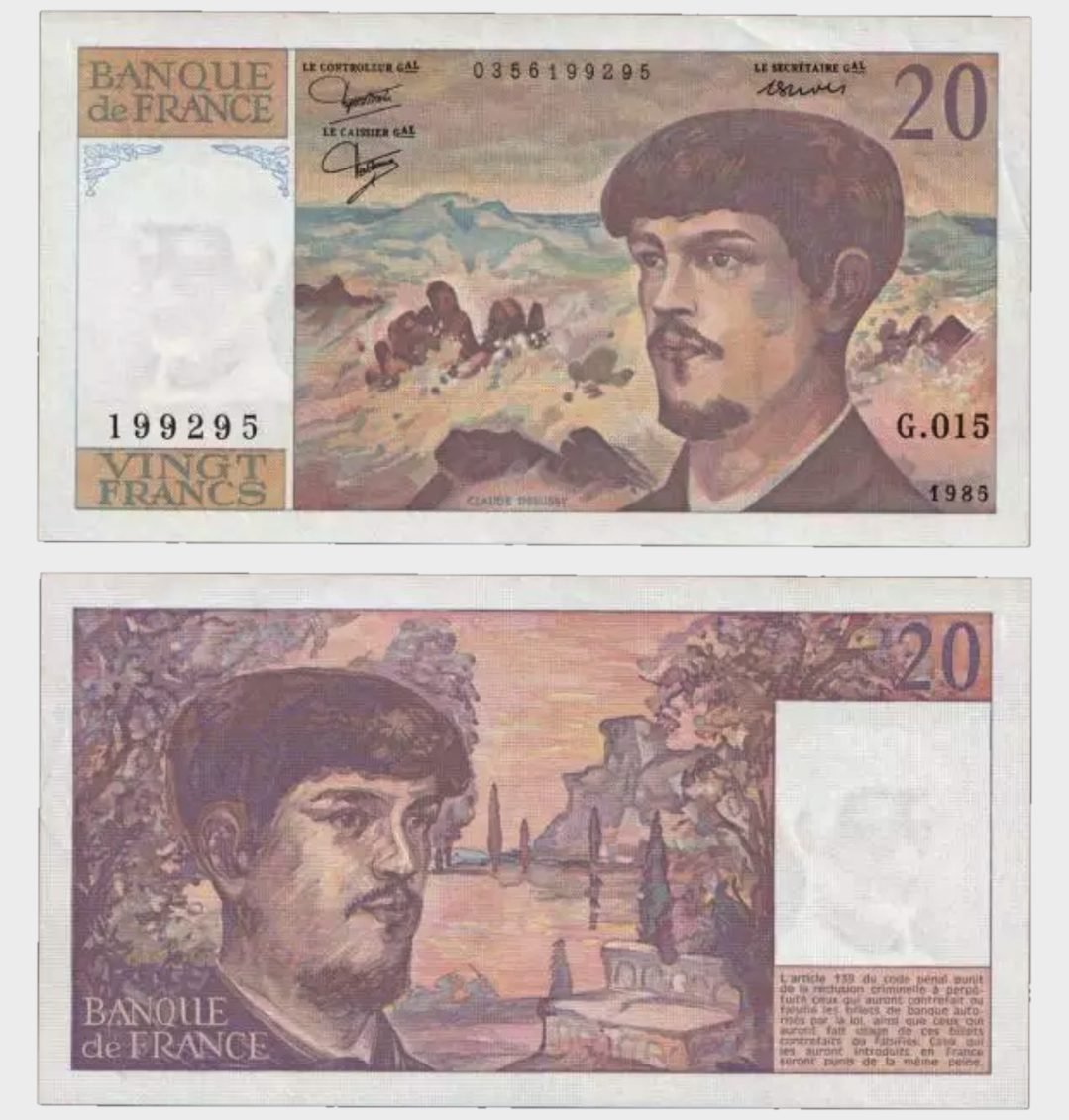 #CO11073 - France 1985 - 20 Francs - Image 1