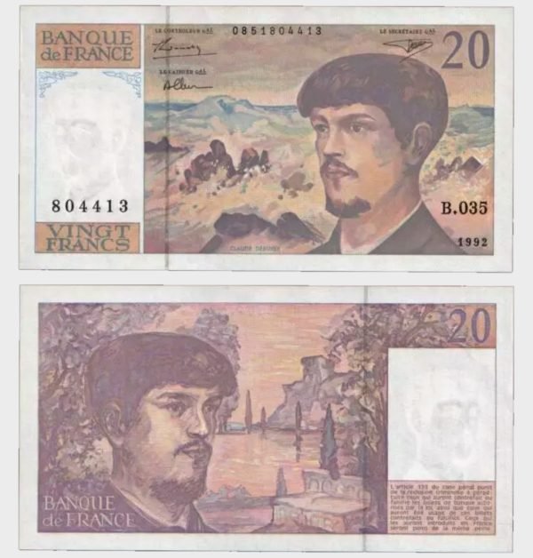 1992 - 20 Francs