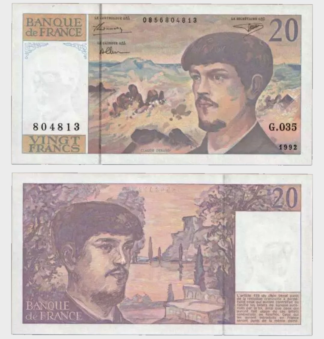 #CO11085 - France 1992 - 20 Francs - Image 1