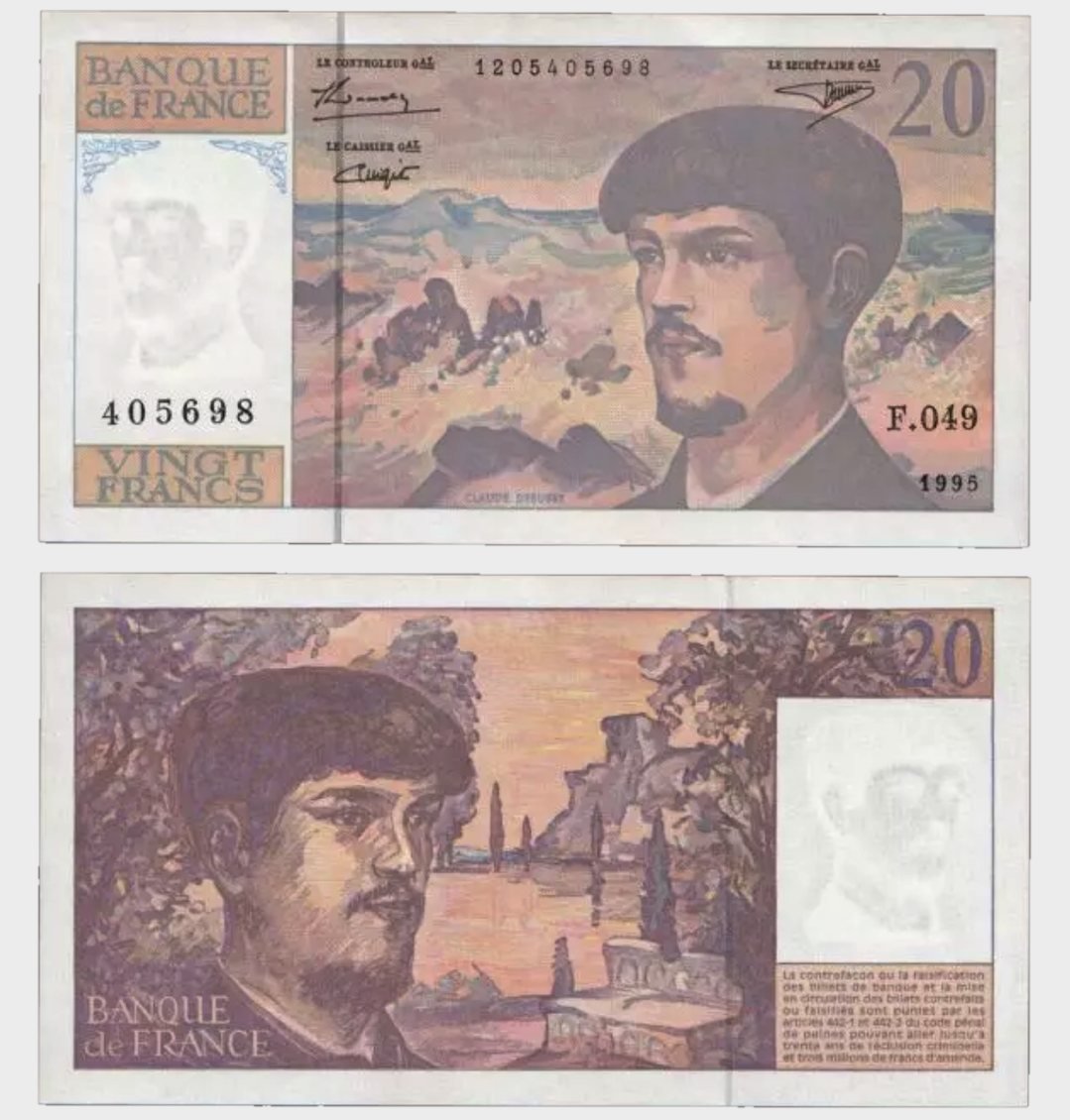 #CO11087 - France 1995 - 20 Francs - Image 1