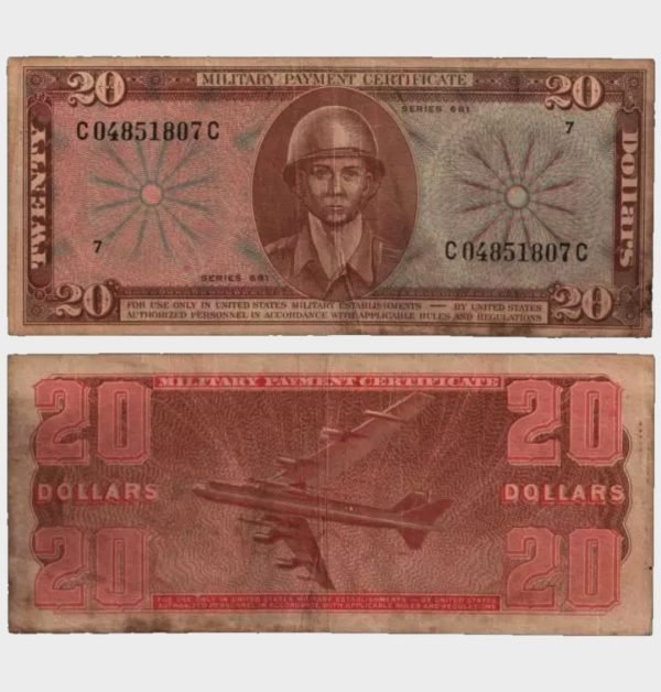 1969 - 20 Dollars