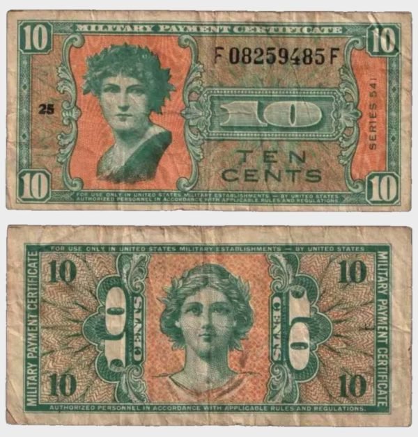 1958 - 10 Cents