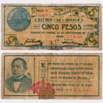 1915 - 5 Pesos