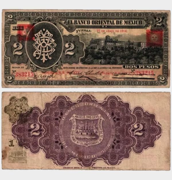 1914 - 2 Pesos