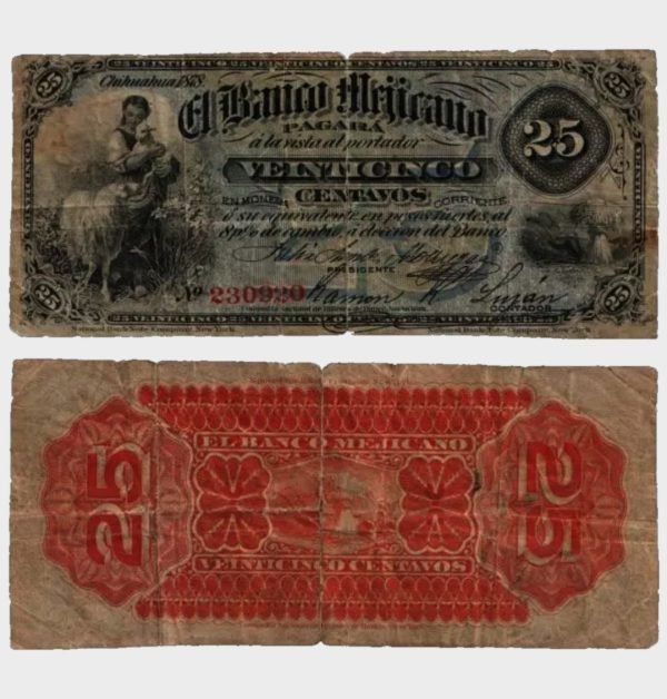 1878 - 25 Centavos