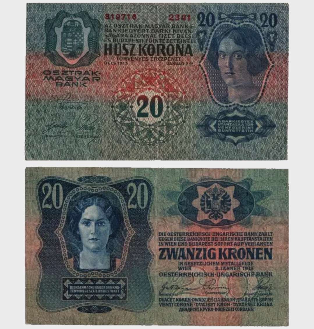 #CO11206 - Austria 1913 - 20 Kronen - Image 1