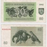 1992 - 50 Talonas