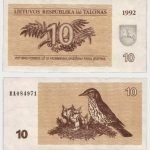 1992 - 10 Talonas
