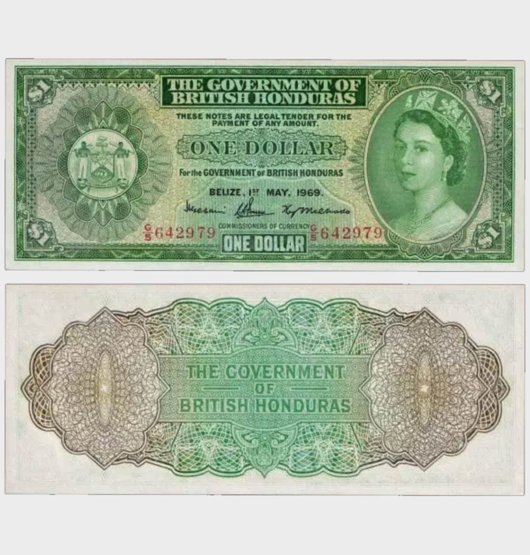 #CO11289 - British Honduras 1969 - 1 Dollar - Image 1