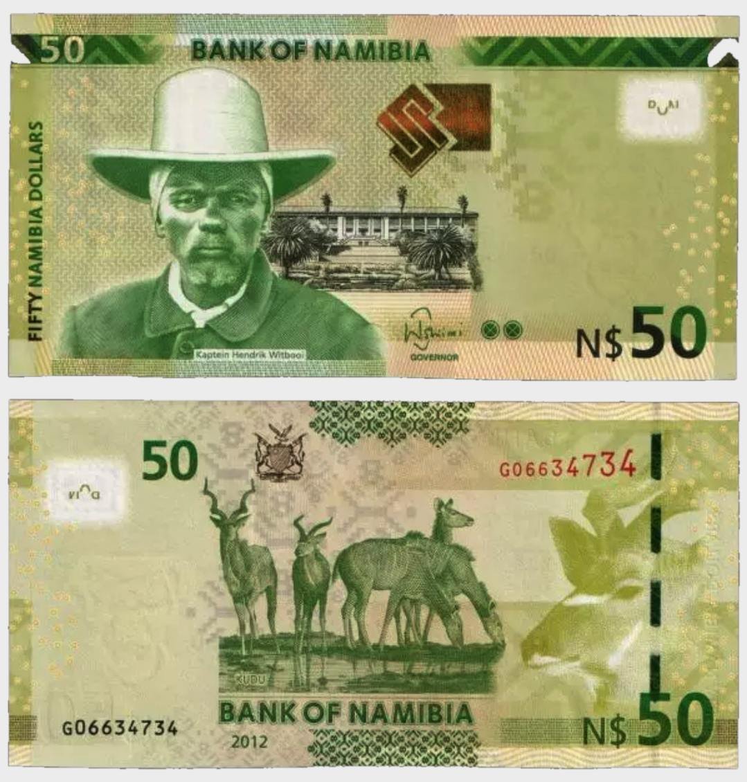 #CO11291 - Namibia 2012 - 50 Dollars - Image 1