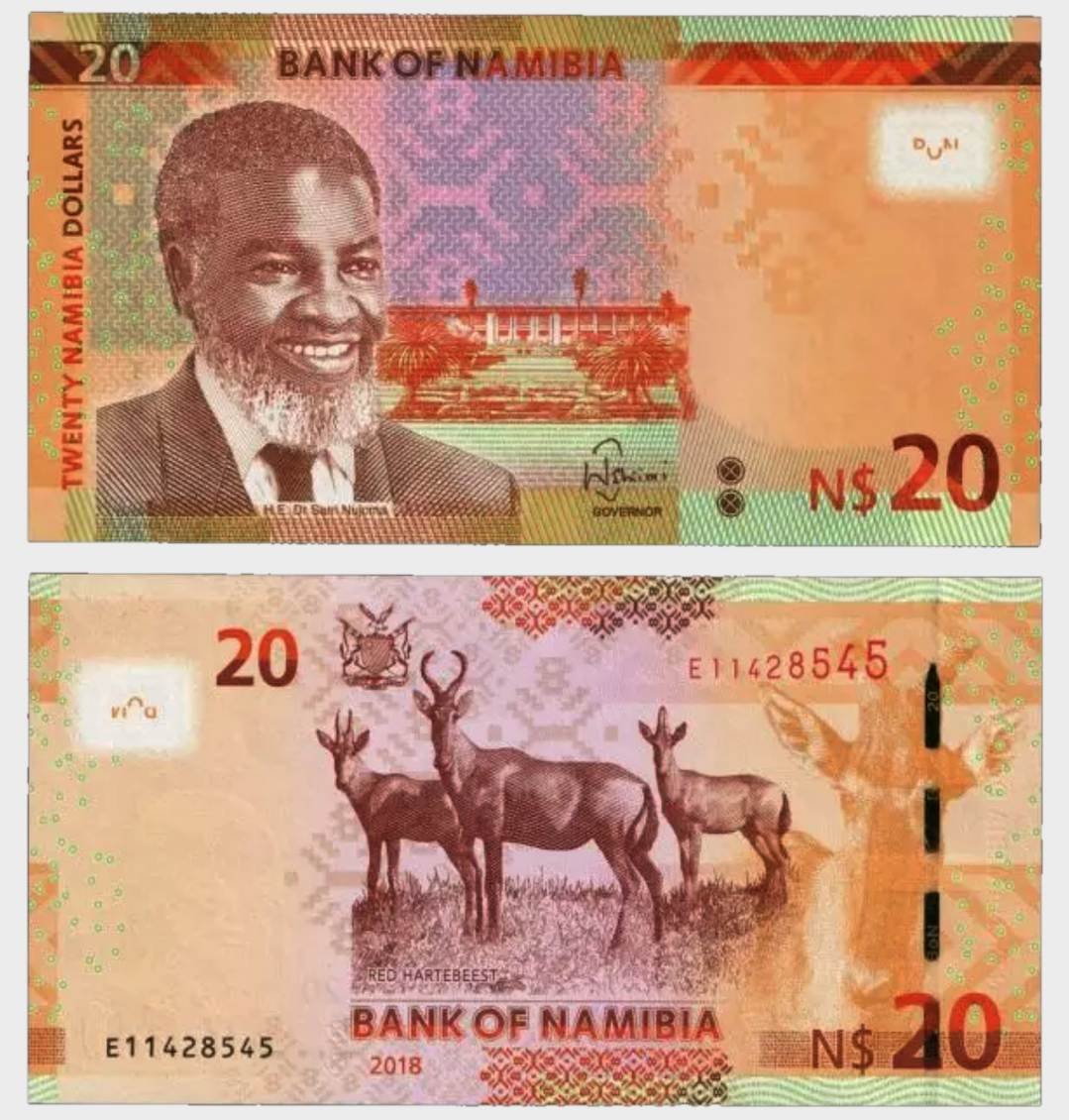#CO11293 - Namibia 2018 - 20 Dollars - Image 1