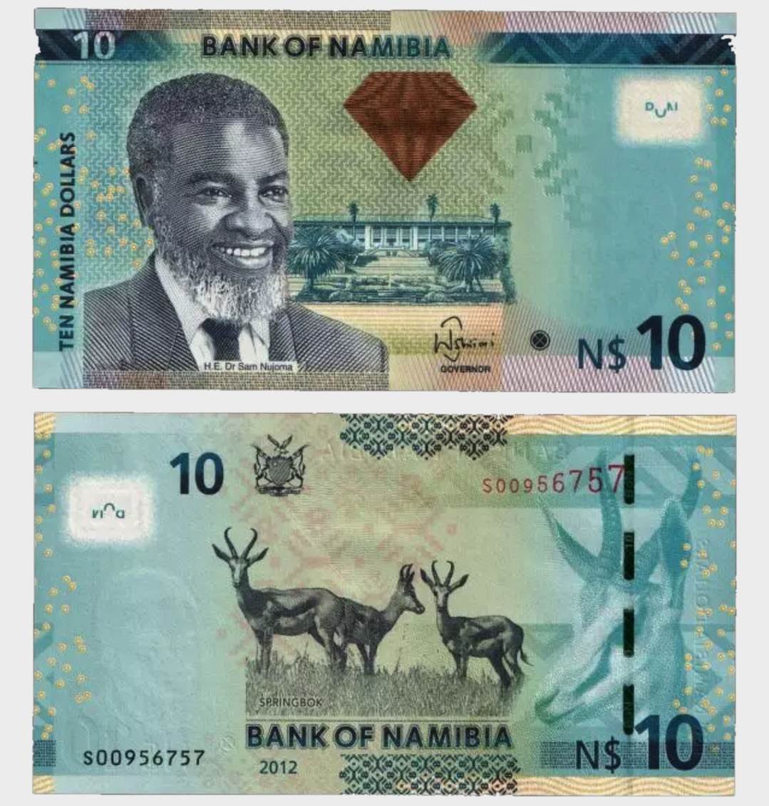 #CO11296 - Namibia 2012 - 10 Dollars - Image 1