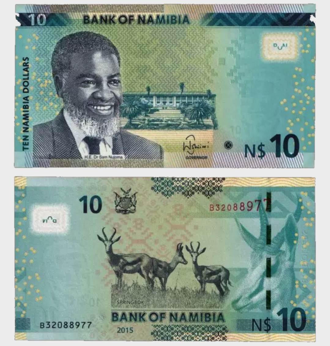 #CO11300 - Namibia 2015 - 10 Dollars - Image 1