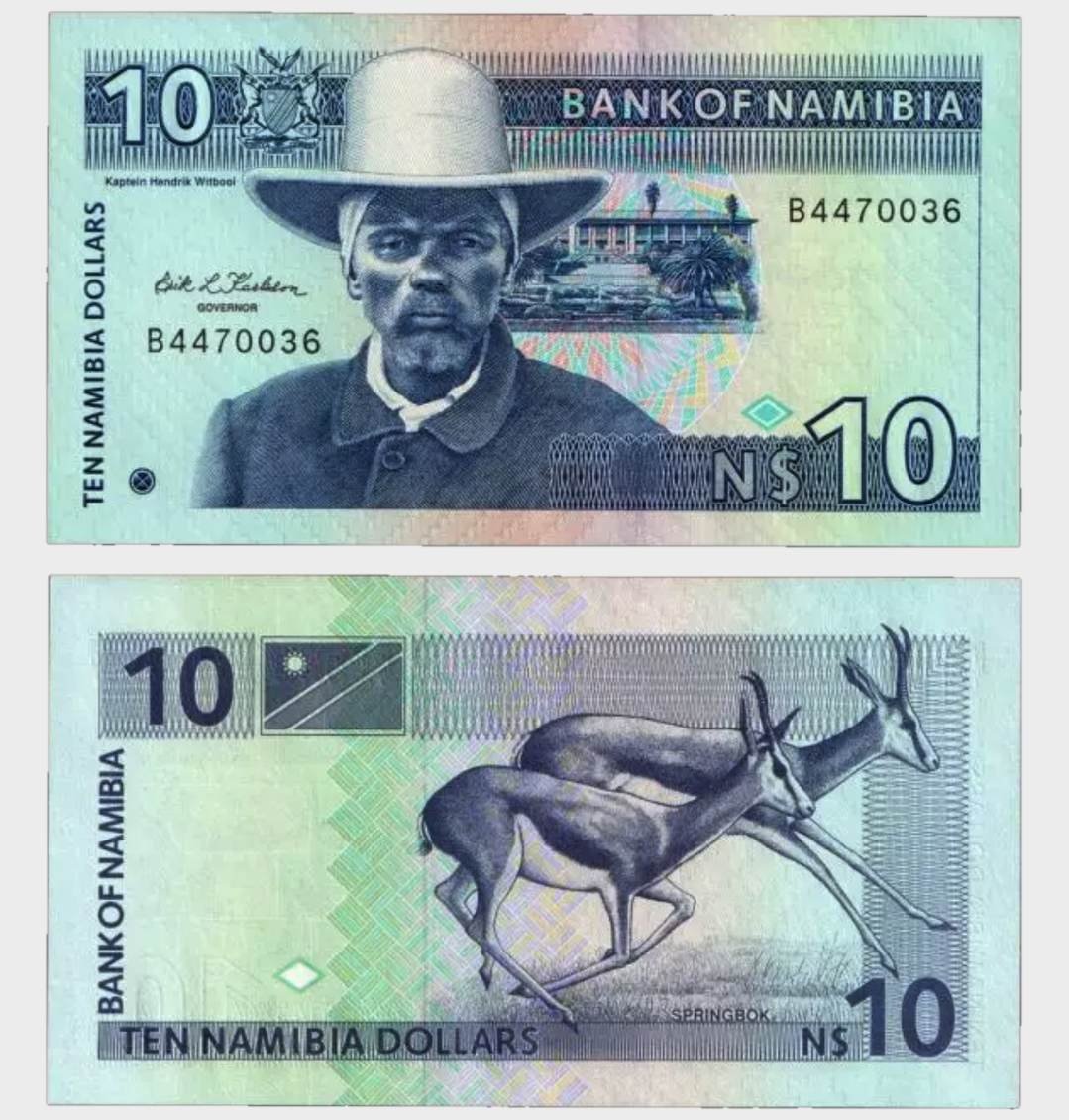 #CO11320 - Namibia 1993 - 10 Dollars - Image 1
