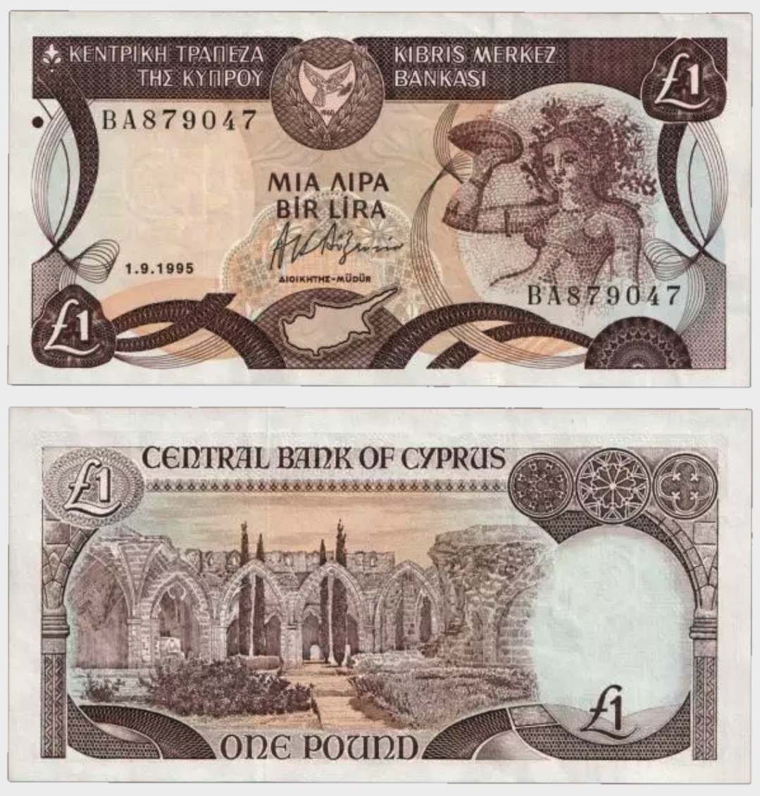#CO11348 - Cyprus 1995 - 1 Pound - Image 1