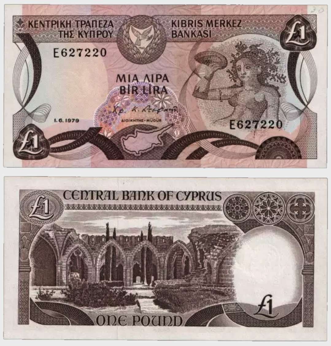 #CO11359 - Cyprus 1979 - 1 Pound - Image 1