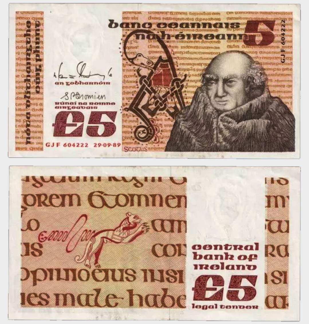 #CO11400 - Ireland 1989 - 5 Pounds - Image 1
