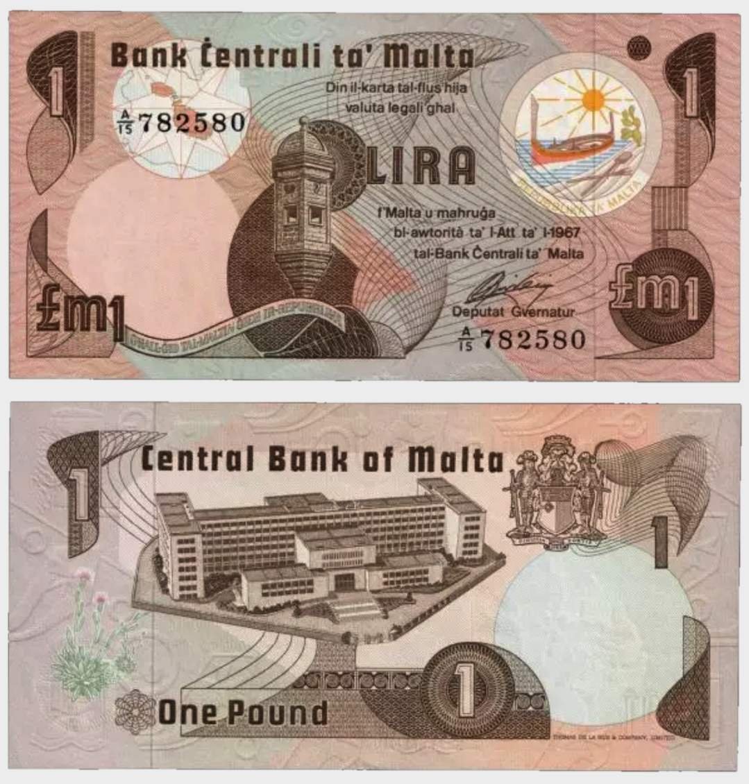 #CO11433 - Malta 1979 - 1 Lira - Image 1