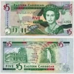 1994 - 5 Dollars