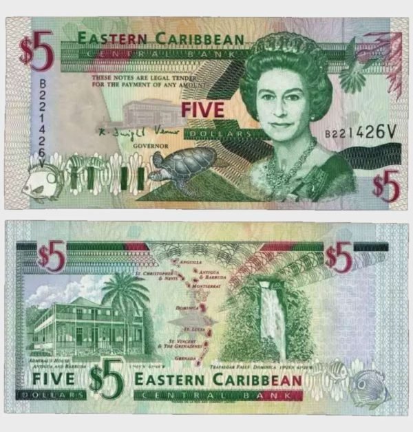 1994 - 5 Dollars