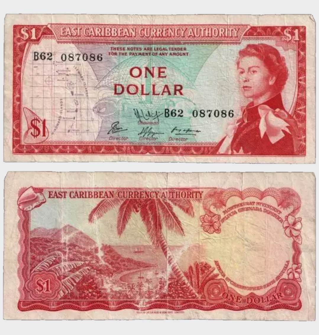 #CO11455 - East Caribbean States 1965 - 1 Dollar - Image 1