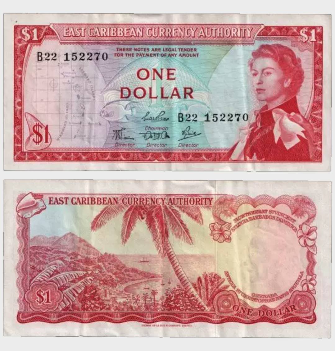 #CO11457 - East Caribbean States 1965 - 1 Dollar - Image 1