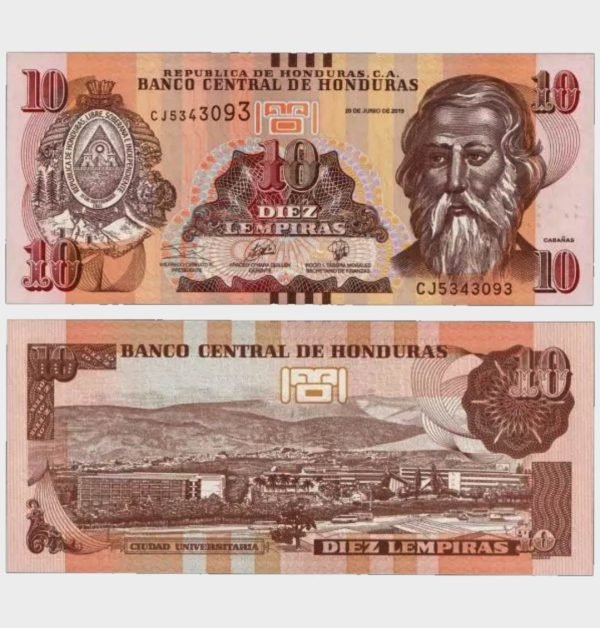 2019 - 10 Lempiras