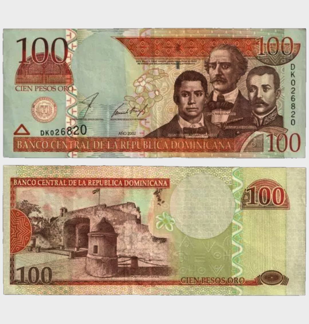 #CO11484 - Dominican Republic 2002 - 100 Pesos - Image 1