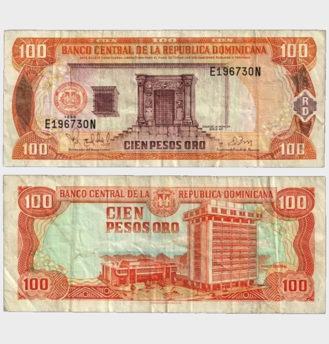 #CO11489 - Dominican Republic 1998 - 100 Pesos - Image 1
