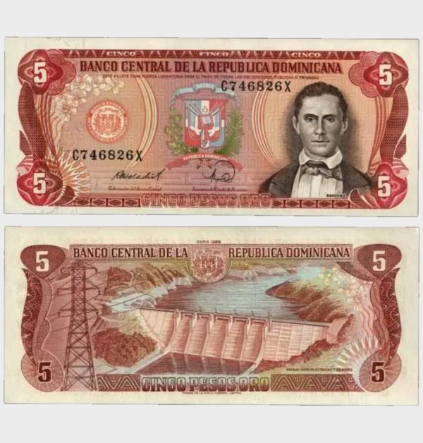 1988 - 5 Pesos