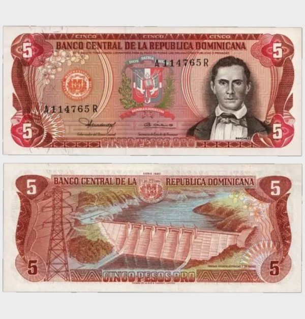 1980 - 5 Pesos