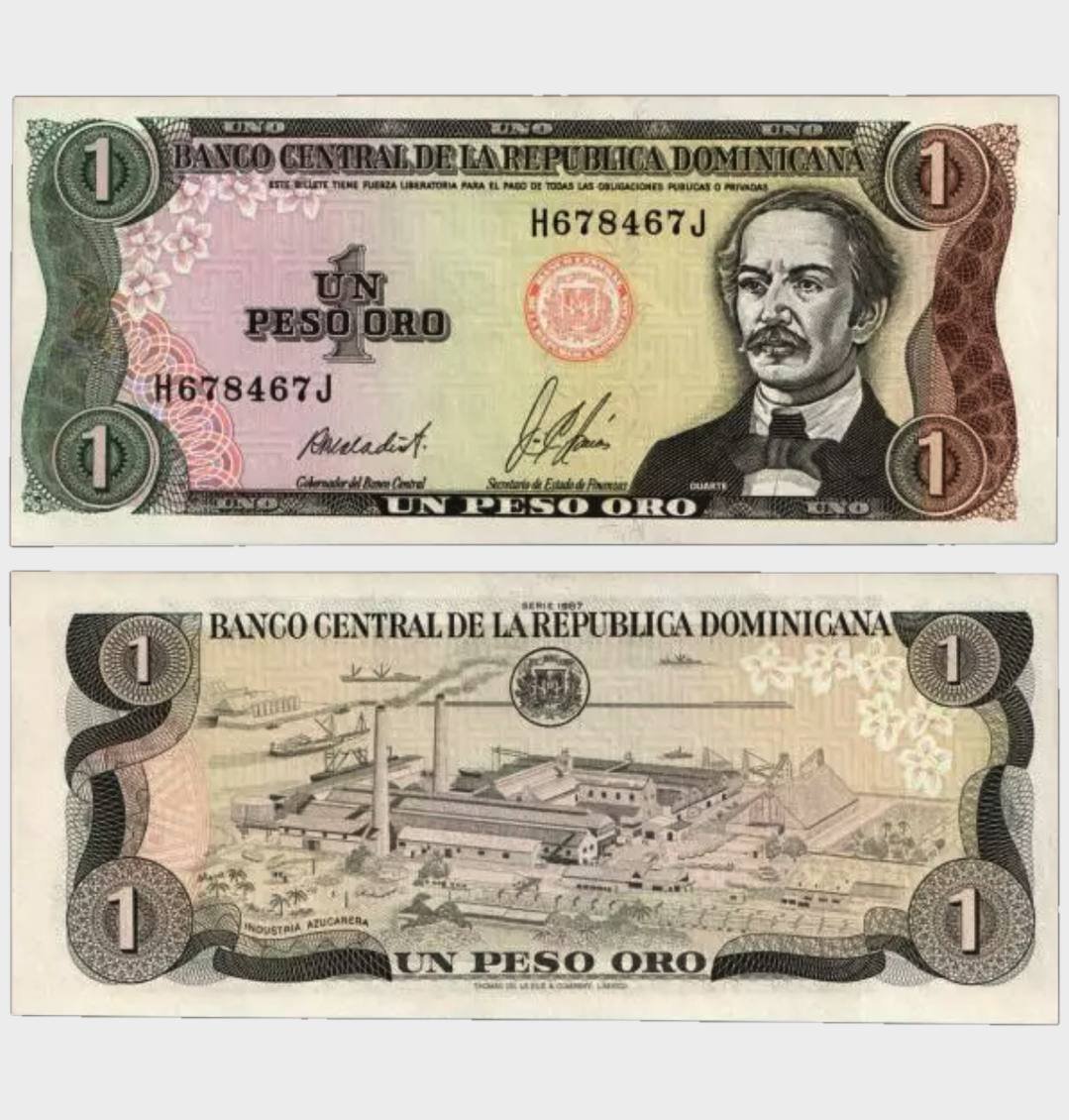 #CO11511 - Dominican Republic 1987 - 1 Peso - Image 1