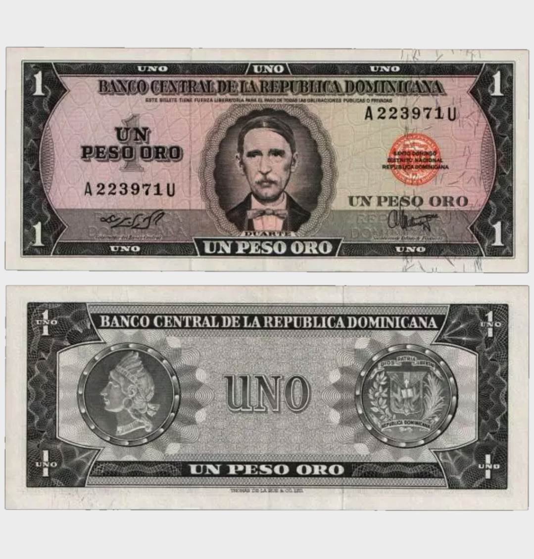 #CO11515 - Dominican Republic 1964 - 1 Peso - Image 1