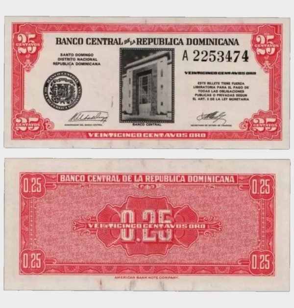 1961 - 25 Centavos
