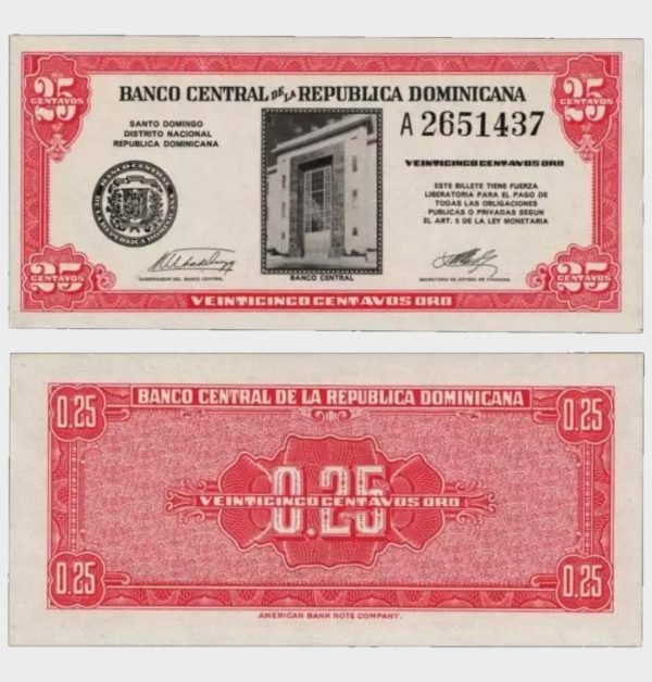 1961 - 25 Centavos