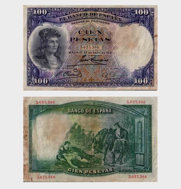 1931 - 100 Pesetas