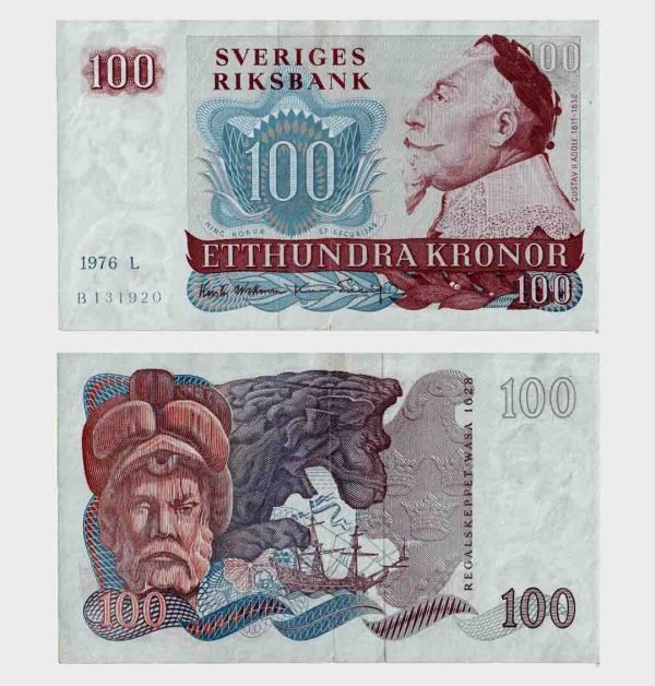 1976 - 100 Kronor