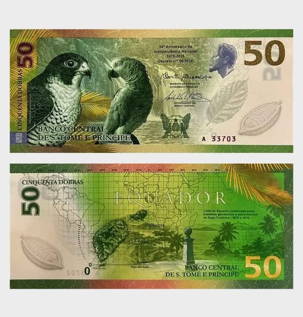 2025 - 50 Dobras - Commemorative