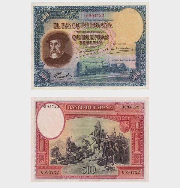 1935 - 500 Pesetas