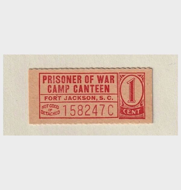1942 - 1 Cent - POW Camp