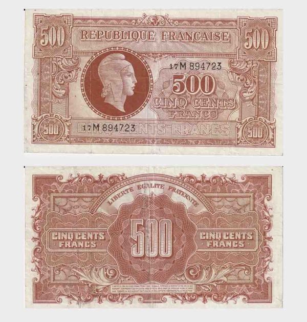 1944 - 500 Francs