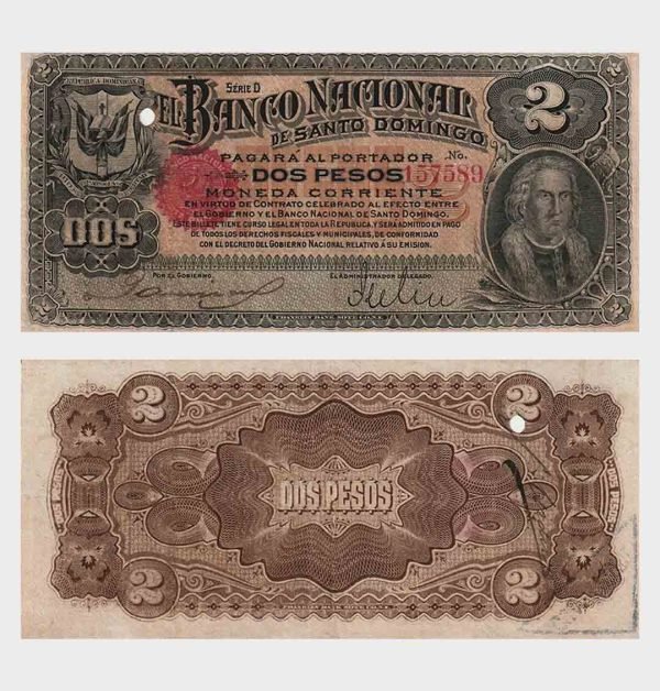 1898 - 2 Pesos