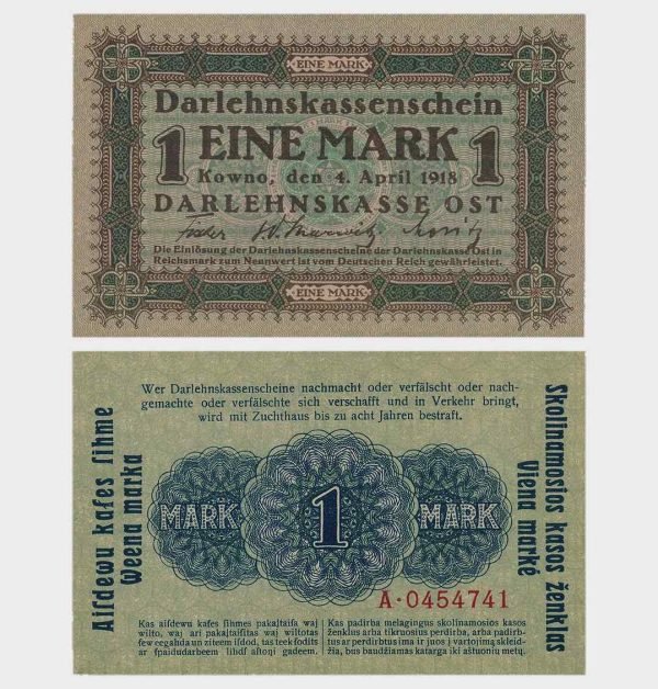 1918 - 1 Mark