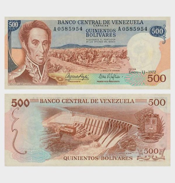 1972 - 500 Bolivares
